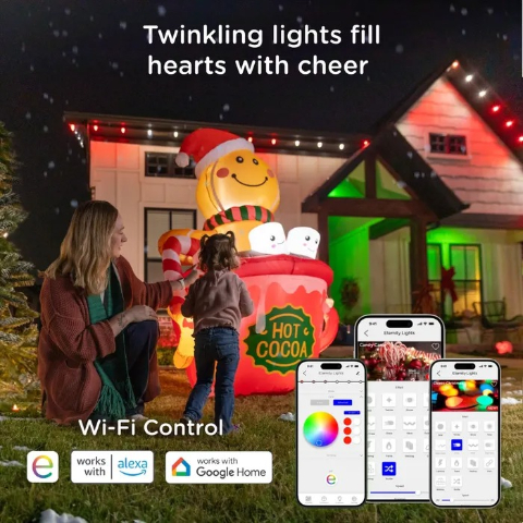 🎅 Early Christmas 49%OFF - Smart Rainbow LED Permanent Outdoor Light - Smartlight 🎁