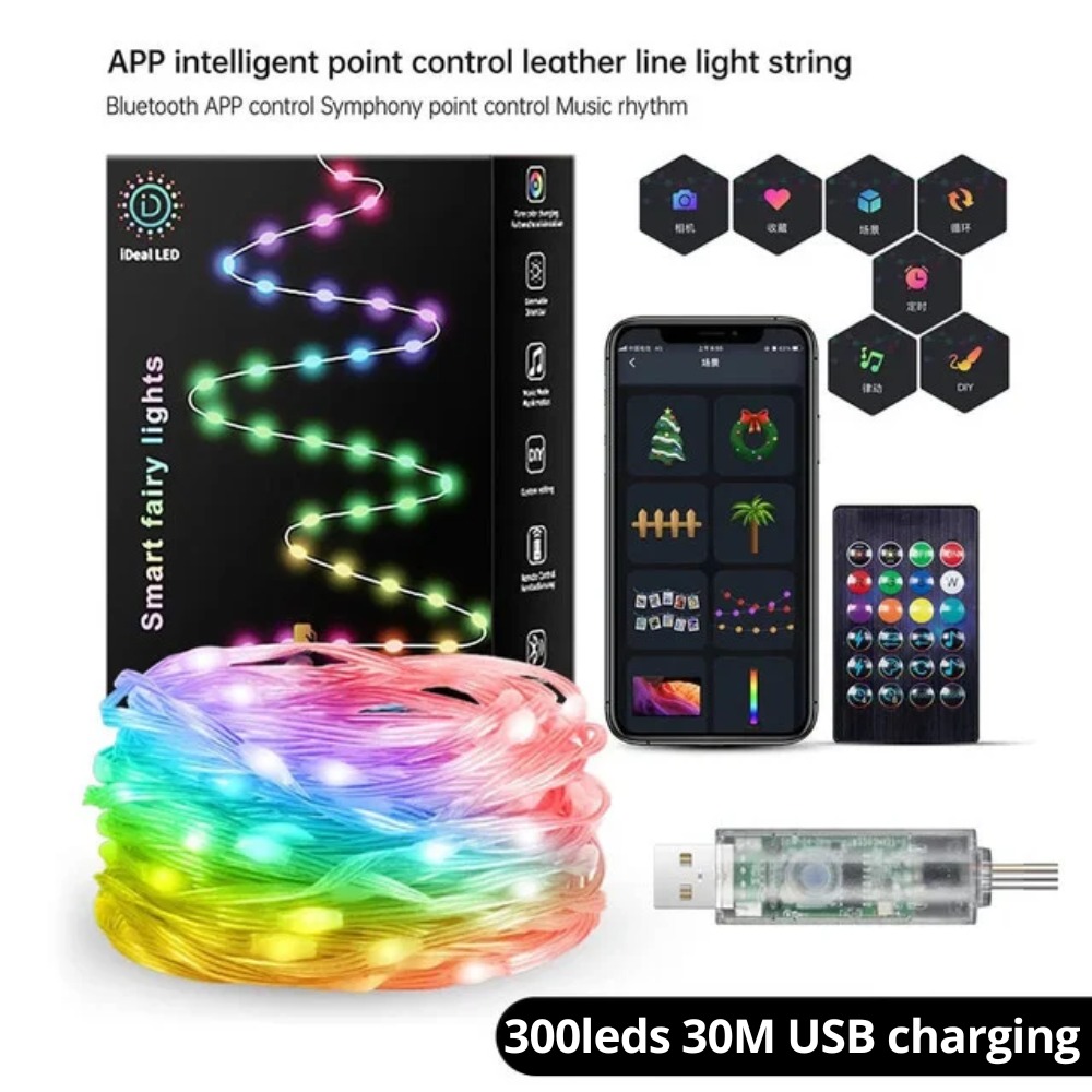 🎅 Early Christmas 49%OFF - Smart Rainbow LED Permanent Outdoor Light - Smartlight 🎁